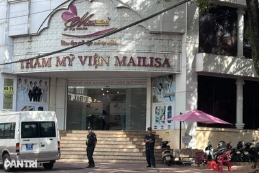 Cảnh sát có mặt tại hàng loạt thẩm mỹ viện Mailisa trên cả nước