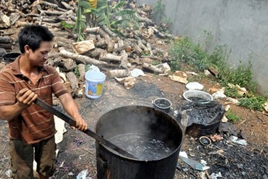 Cà phê trộn bắp ở thủ phủ cà phê