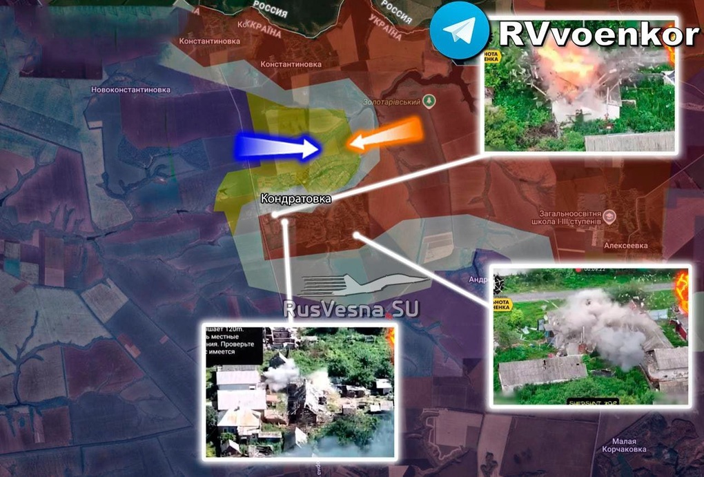 Chiến sự Ukraine 16/7: Phòng tuyến của Kiev ở Konstantinovka sụp đổ - 7 Chiến sự Ukraine 16/7: Phòng tuyến của Kiev ở Konstantinovka sụp đổ - 7
