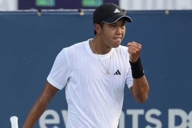 Tay vợt gốc Việt Learner Tien không thể tạo thêm bất ngờ ở Washington Open