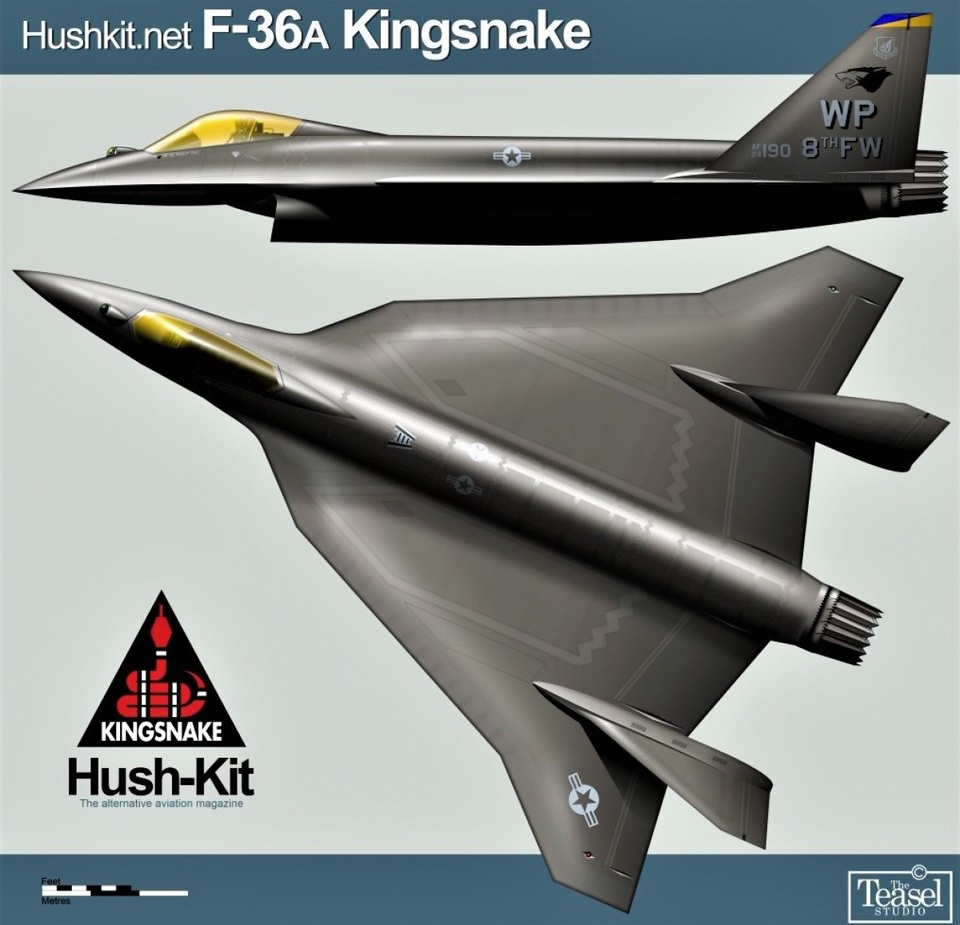 Tiêm kích rắn chúa F-36 Kingsnake - ứng viên thay thế F-16 Viper - 2 Tiêm kích rắn chúa F-36 Kingsnake - ứng viên thay thế F-16 Viper - 2