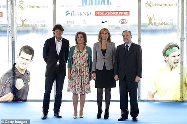 Rafael Nadal và Roger Federer được mời đến thi đấu ở sân Bernabeu