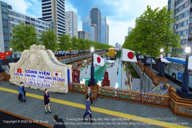 Không gian văn hóa Nhật Bản tại Công viên trên sông Tô Lịch có gì đặc biệt?