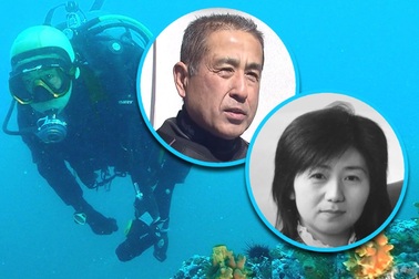 Chồng lặn biển 650 lần trong 10 năm tìm kiếm hài cốt vợ mất tích