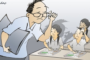 Quả là những cán bộ quá... mẫn cán, nhiệt tình!