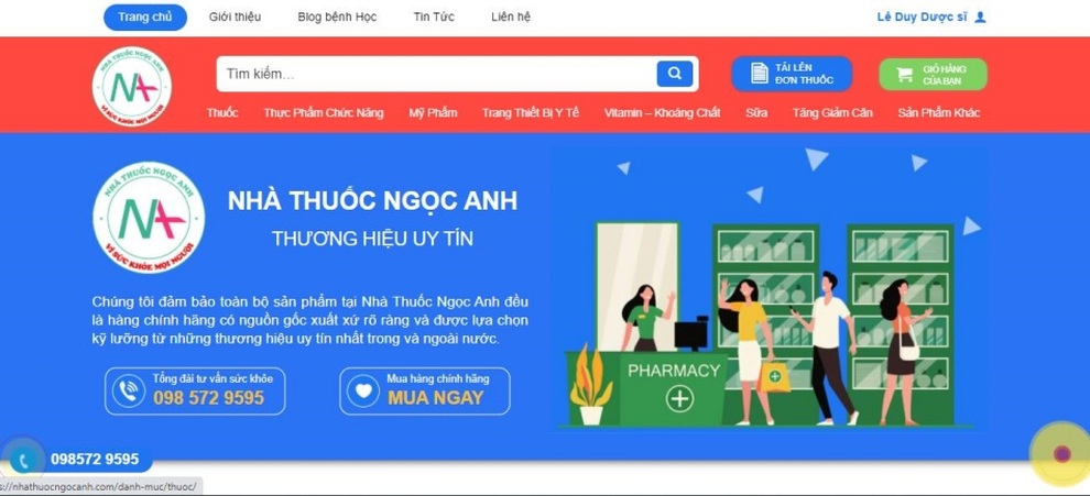 Nhà thuốc Ngọc Anh trên con đường trở thành thương hiệu uy tín số một - 1 Nhà thuốc Ngọc Anh trên con đường trở thành thương hiệu uy tín số một - 1