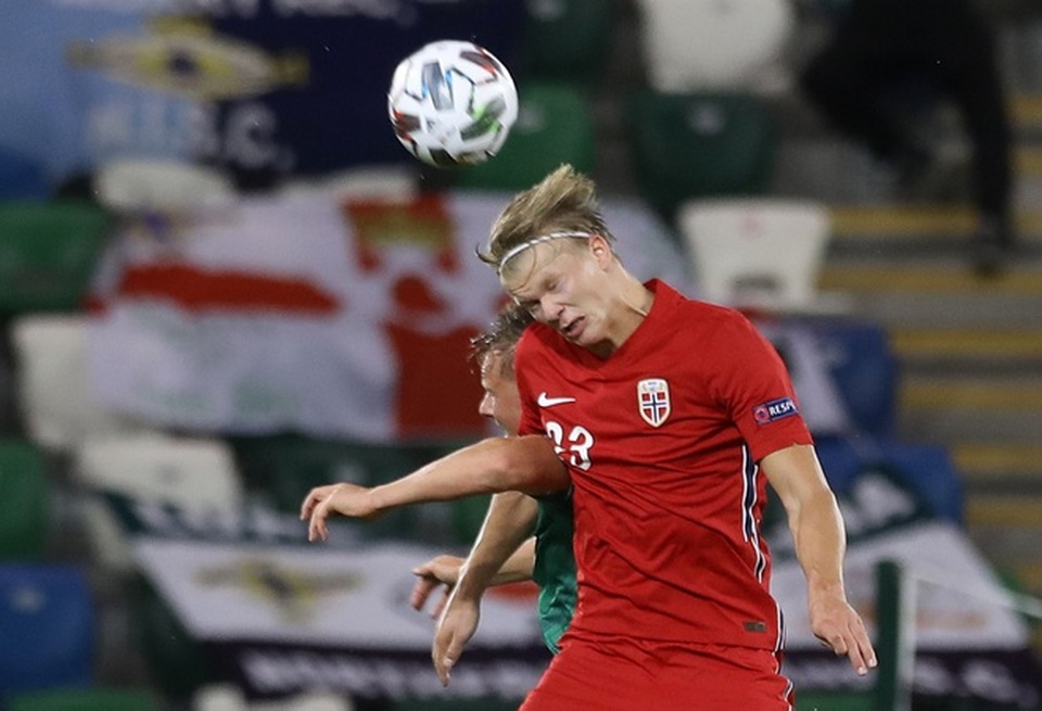Erling Haaland lập cú đúp trong chiến thắng 5-1 của Na Uy - 3 Erling Haaland lập cú đúp trong chiến thắng 5-1 của Na Uy - 3