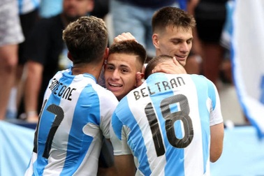 Đánh bại Ukraine, Olympic Argentina gặp Pháp ở tứ kết
