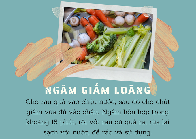 Rửa rau quả thế nào cho đúng? - Ảnh 2.