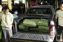 Dùng xe bán tải vận chuyển hơn 3 tạ ma túy đá