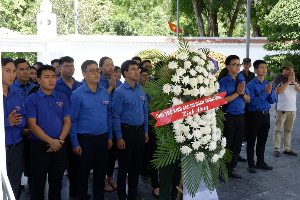 Hành trình tri ân 27/7 của tuổi trẻ Khối các cơ quan Trung ương - 1 Hành trình tri ân 27/7 của tuổi trẻ Khối các cơ quan Trung ương - 1
