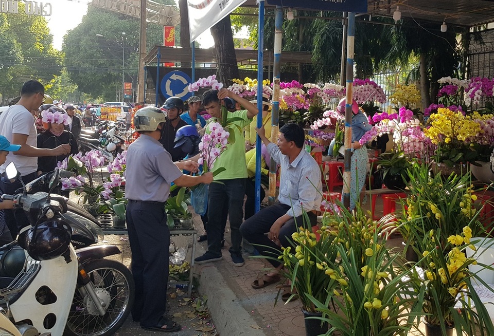 Thương lái mệt mỏi xả hàng, giá hoa tết nhiều nơi giảm 50-70% - 4 Thương lái mệt mỏi xả hàng, giá hoa tết nhiều nơi giảm 50-70% - 4