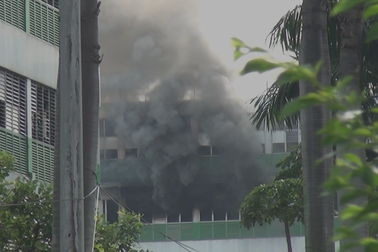 Cháy kho lưu trữ hồ sơ trong Công ty PouYuen