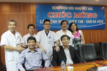 Hai bệnh nhân ghép tim, gan đặc biệt từ tạng hiến di chuyển 1700km đã xuất viện