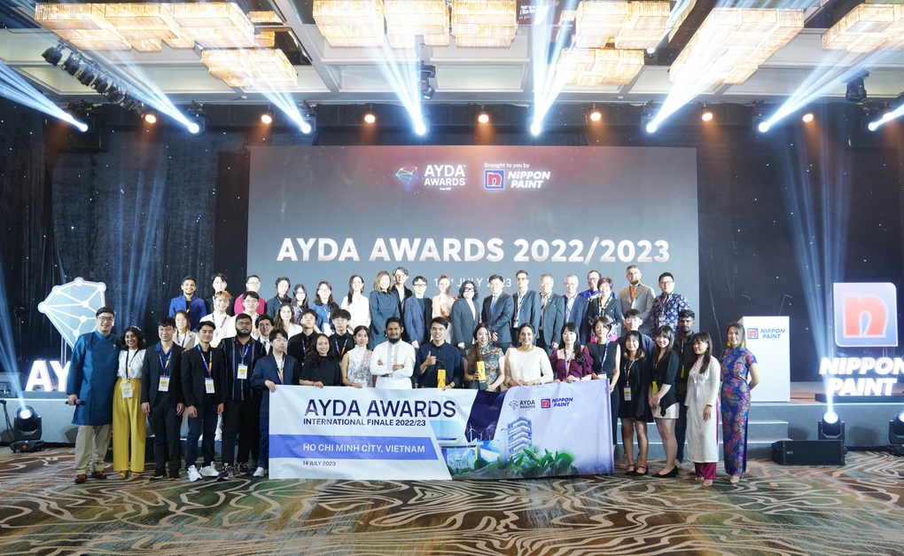 Nippon Paint công bố giải thưởng Nhà thiết kế của năm tại AYDA 2022/23 - 1 Nippon Paint công bố giải thưởng Nhà thiết kế của năm tại AYDA 2022/23 - 1