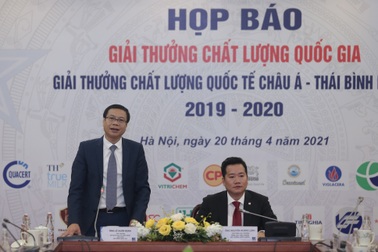 116 doanh nghiệp đạt Giải thưởng Chất lượng quốc gia