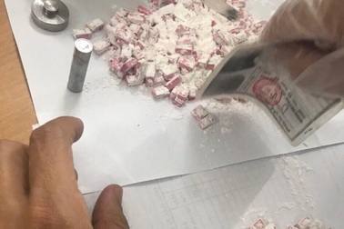 Bắt hai đối tượng vận chuyển gần 300 viên thuốc lắc theo đường tàu hỏa