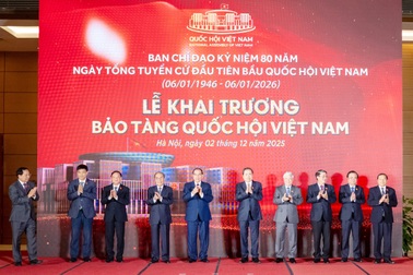 Khai trương bảo tàng 800m2 - "Ngân hàng ký ức" của Quốc hội Việt Nam