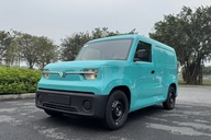 Cận cảnh xe tải điện VinFast EC Van: Khoang hàng rộng, có điểm giống VF 3