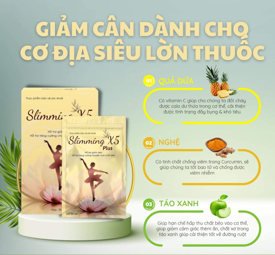 Slimming X5 Plus - món quà đến từ thiên nhiên - 1 Slimming X5 Plus - món quà đến từ thiên nhiên - 1