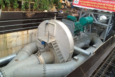 TPHCM tạm tính giá thuê máy bơm “siêu khủng” gần 10 tỷ đồng