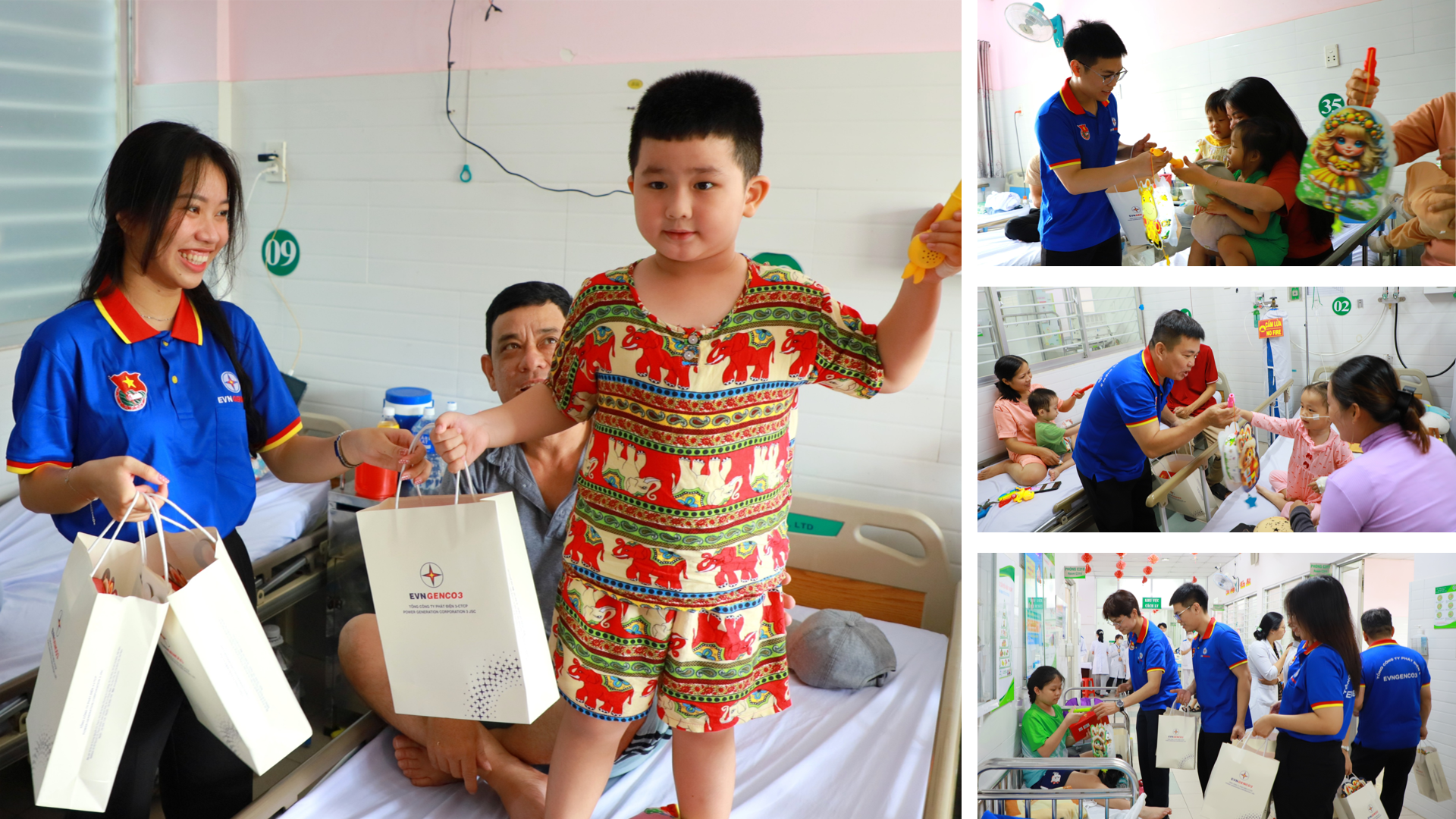 EVNGENCO3 mang Tết Trung thu đến với bệnh nhi và trẻ em khó khăn - 3