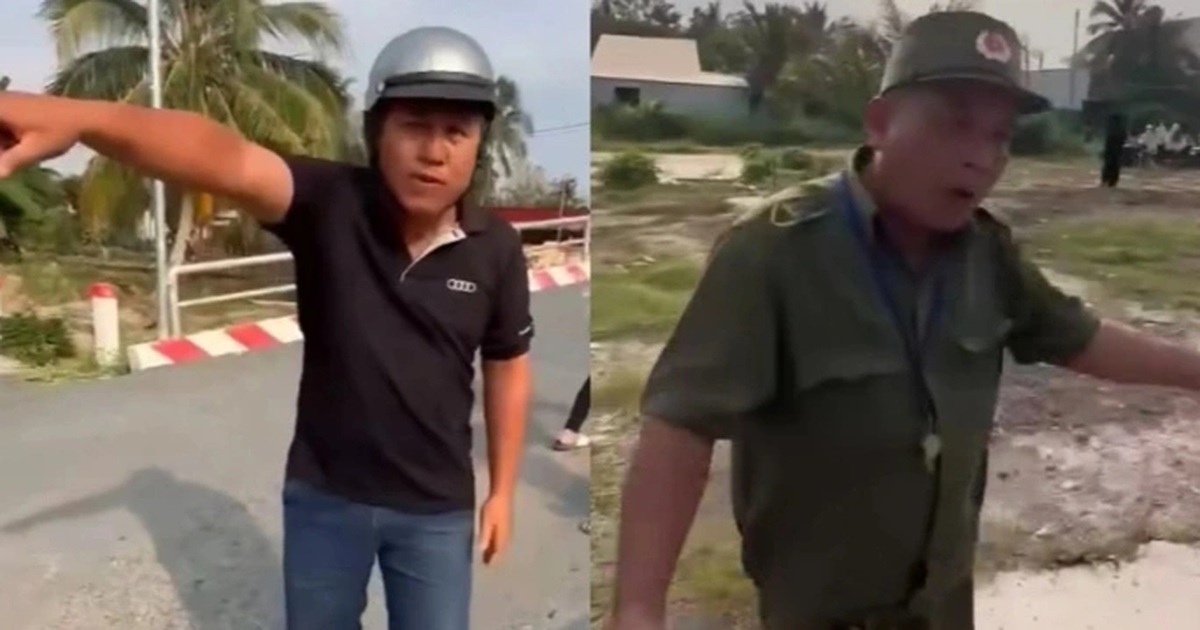 Xôn xao clip người đàn ông bị chặn đường về nhà vì không gửi xe ở chợ