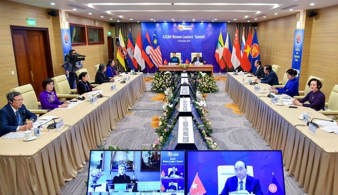 Lãnh đạo các nước ASEAN: Phụ nữ là những “người anh hùng thầm lặng” trong đời sống gia đình và quốc gia - Ảnh 1. Lãnh đạo các nước ASEAN: Phụ nữ là những “người anh hùng thầm lặng” trong đời sống gia đình và quốc gia - Ảnh 1.