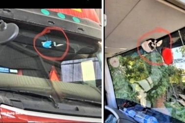 Đủ chiêu "bịt mắt" vô hiệu hóa camera trên phương tiện vận tải