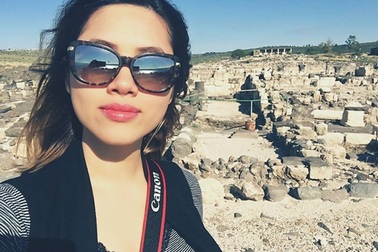 Á hậu Hoàng My sống sót trong vụ nổ bom ở Jerusalem