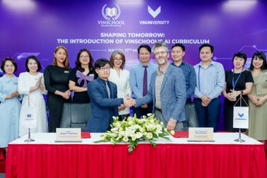 Vinschool triển khai chương trình giáo dục trí tuệ nhân tạo từ mầm non đến lớp 12