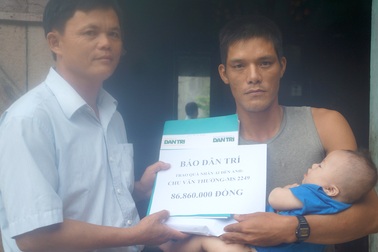 Hơn 86 triệu đồng đến với anh Chu Văn Thường