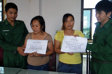 Lừa gái bản đi làm để bán 