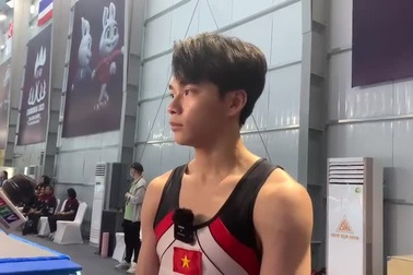 Xuân Thiện chia sẻ cảm xúc sau khi giành HCV Thể dục dụng cụ