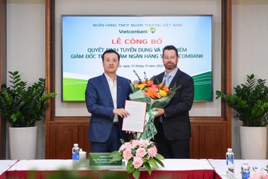 Vietcombank bổ nhiệm giám đốc Trung tâm ngân hàng số