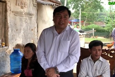 Ông Hoàng Danh Truyền, Phó chủ tịch huyện Yên Thành gửi lời cám ơn sâu sắc