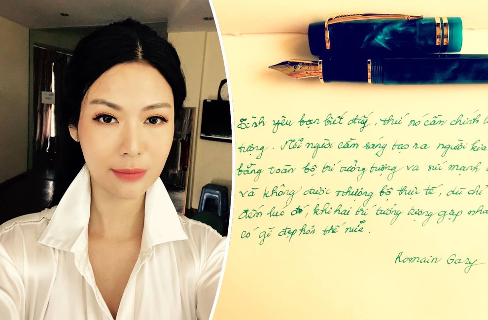 Hoa hậu Thu Thủy và sở thích viết tay trong những ngày tháng cuối cùng - 1 Hoa hậu Thu Thủy và sở thích viết tay trong những ngày tháng cuối cùng - 1