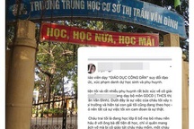 Cô giáo bị “tố” đánh, đuổi học sinh: Khiển trách và hạ thi đua một tháng