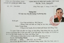 Lộ diện kẻ tình nghi giết người, đốt xác ở Đồng Tháp