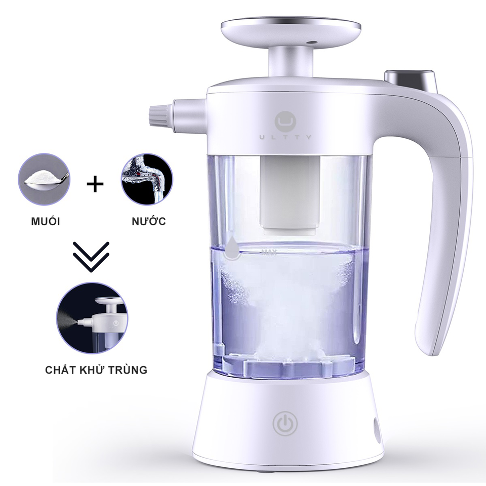 Bình điện phân phun sương diệt khuẩn Ultty – Giải pháp lý tưởng để vượt qua mùa dịch - 1 Bình điện phân phun sương diệt khuẩn Ultty – Giải pháp lý tưởng để vượt qua mùa dịch - 1