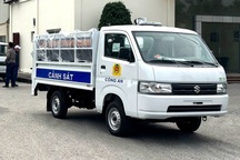 Cán bộ công an ở Hà Nội dùng ô tô công an phường để chở ma túy