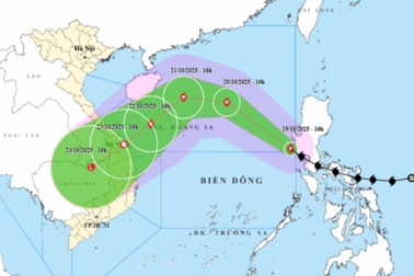 Bão Fengshen đã vào Biển Đông, trở thành cơn bão số 12