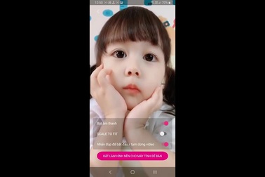 Hướng dẫn cách thiết lập video làm hình nền bằng ứng dụng Video Wallpaper