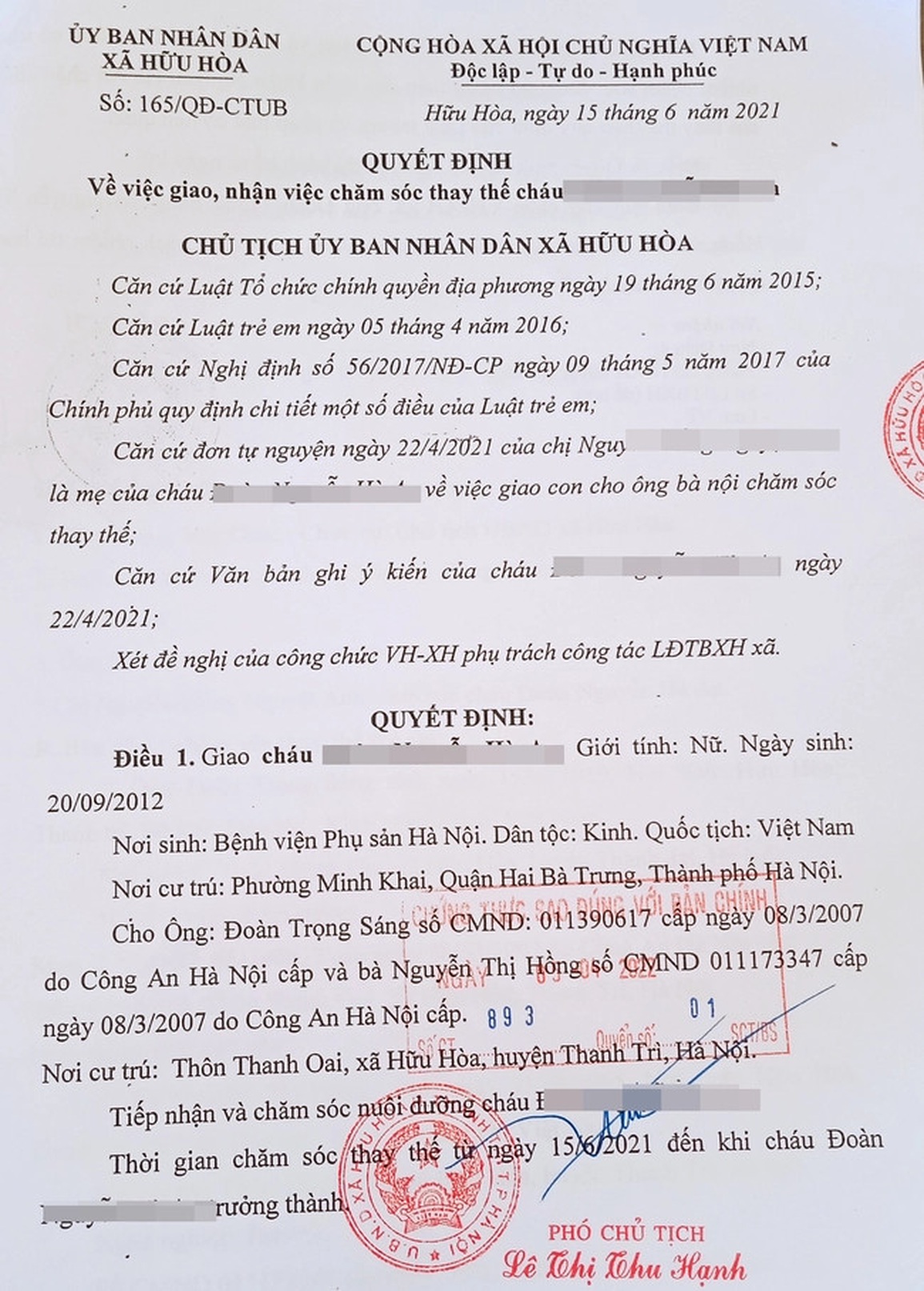 Nghi án hai cháu bé bị bố dượng bạo hành ở Hà Nội - 4 Nghi án hai cháu bé bị bố dượng bạo hành ở Hà Nội - 4