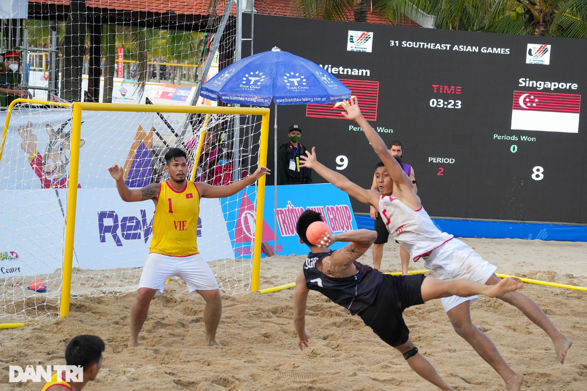 Thắng liên tiếp 4 trận, đội tuyển bóng ném bãi biển Việt Nam tiến gần HCV - 6 Thắng liên tiếp 4 trận, đội tuyển bóng ném bãi biển Việt Nam tiến gần HCV - 6