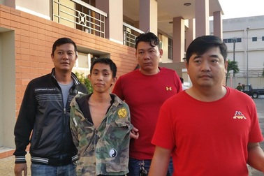 Bắt nghi phạm cướp taxi rồi bỏ chạy hàng trăm cây số