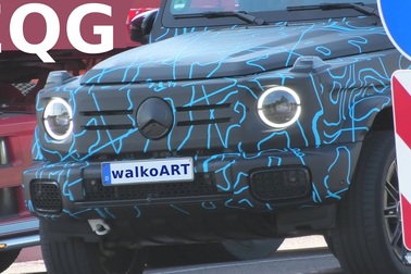 Mercedes-Benz EQG lộ diện trên đường thử