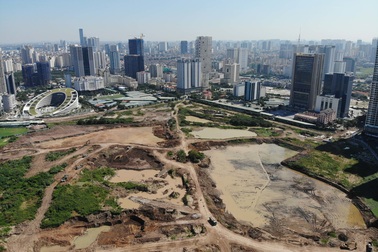 Hà Nội: Toàn cảnh dự án công viên, hồ điều hòa nghìn tỷ sau 3 năm xây dựng