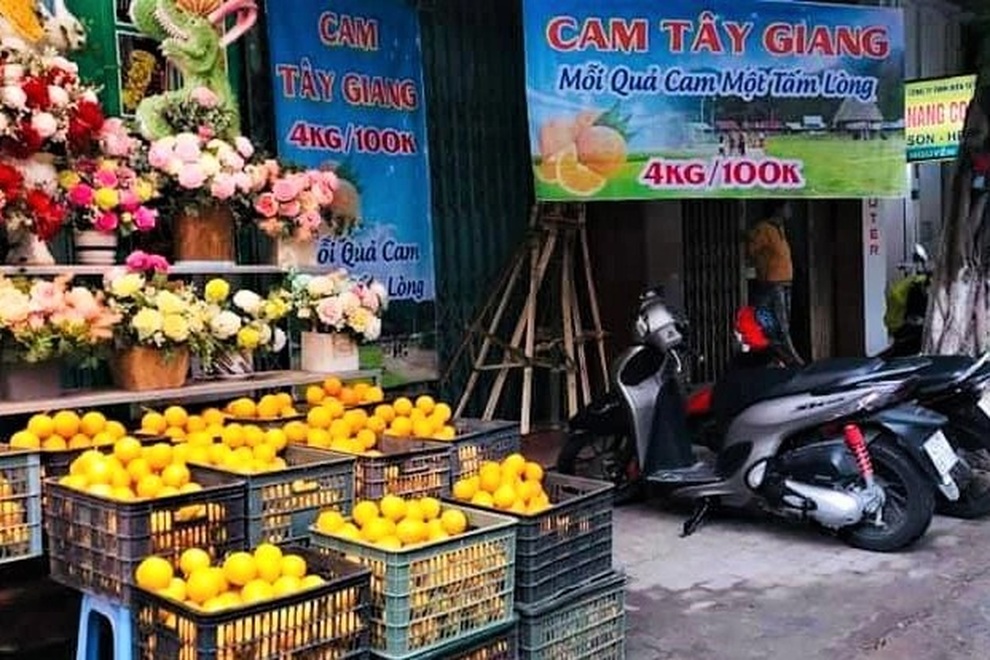 Bạn trẻ Quảng Nam đội mưa giúp tiêu thụ cam cho đồng bào vùng biên - 5 Bạn trẻ Quảng Nam đội mưa giúp tiêu thụ cam cho đồng bào vùng biên - 5