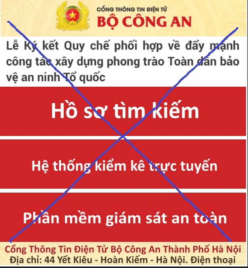 Bộ Công an hướng dẫn nhận diện thông tin xuyên tạc, giả mạo - 1 Bộ Công an hướng dẫn nhận diện thông tin xuyên tạc, giả mạo - 1